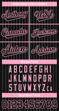 Custom Stripe Fashion Baseball Jersey Design Full Button Stitched/Printed Name Number Baseball Jersey For Adults