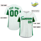 Custom Stripe Baseball Jersey Design Full Button Stitched/Printed Name Number Casual Baseball Jersey