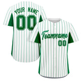 Custom Stripe Baseball Jersey Design Full Button Stitched/Printed Name Number Casual Baseball Jersey