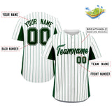 Custom Stripe Baseball Jersey Design Full Button Stitched/Printed Name Number Casual Baseball Jersey