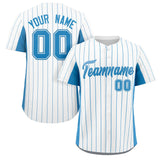 Custom Stripe Baseball Jersey Design Full Button Stitched/Printed Name Number Baseball Casual Jersey