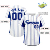 Custom Stripe Baseball Jersey Design Full Button Stitched/Printed Name Number Baseball Casual Jersey