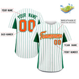Custom Stripe Baseball Jersey Design Full Button Stitched/Printed Name Number Baseball Casual Jersey