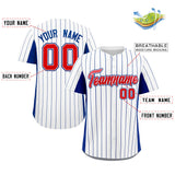 Custom Stripe Baseball Jersey Design Full Button Stitched/Printed Name Number Baseball Casual Jersey