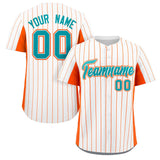 Custom Stripe Baseball Jersey Design Full Button Stitched/Printed Name Number Baseball Casual Jersey