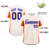 Custom Stripe Baseball Jersey Design Full Button Stitched/Printed Name Number Baseball Casual Jersey