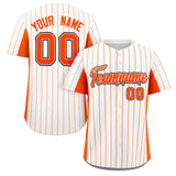 Custom Stripe Baseball Jersey Design Full Button Stitched/Printed Name Number Baseball Casual Shirt