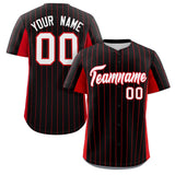 Custom Stripe Baseball Jersey Design Full Button Stitched/Printed Name Number Baseball Casual Shirt