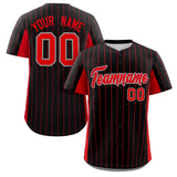 Custom Stripe Baseball Jersey Design Full Button Stitched/Printed Name Number Baseball Casual Shirt