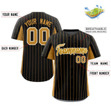 Custom Stripe Baseball Jersey Design Full Button Stitched/Printed Name Number Baseball Casual Shirt
