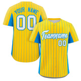 Custom Stripe Baseball Jersey Design Full Button Stitched/Printed Name Number Baseball Casual Shirt
