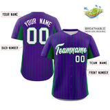 Custom Stripe Baseball Jersey Design Full Button Stitched/Printed Name Number Casual Jersey