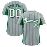 Custom Stripe Baseball Jersey Design Full Button Stitched/Printed Name Number Casual Jersey