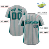 Custom Stripe Baseball Jersey Design Full Button Stitched/Printed Name Number Casual Jersey