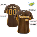 Custom Stripe Baseball Jersey Design Full Button Stitched/Printed Name Number Casual Jersey