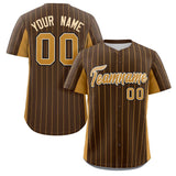Custom Stripe Baseball Jersey Design Full Button Stitched/Printed Name Number Casual Jersey