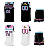 Fans-Made | Custom White Red Black-Light Blue Double Side Sets Basketball Uniform-Arizona Driven ¡§C Available for Reorder
