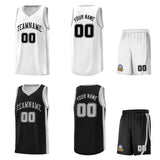 Fans-Made | Custom Black White Double Side Sets Men Basketball Jersey ¡§C Available for Reorder
