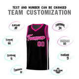 Custom Black Personalized Honeycomb Pattern Sports Uniform Basketball Jersey