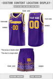 Custom Personalized Square Grid Graffiti Pattern Fashion Sports Uniform Basketball Jersey For Youth