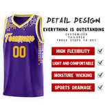 Custom Personalized Square Grid Graffiti Pattern Fashion Sports Uniform Basketball Jersey For Youth