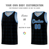 Custom Black Royal Trailblazer Dot Pattern Sports Uniform Basketball Jersey