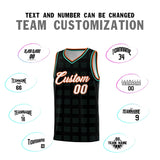 Custom Black Bright Green Trailblazer Dot Pattern Sports Uniform Basketball Jersey