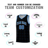Custom Black Royal Trailblazer Dot Pattern Sports Uniform Basketball Jersey