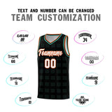 Custom Black Bright Green Trailblazer Dot Pattern Sports Uniform Basketball Jersey