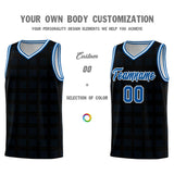 Custom Black Royal Trailblazer Dot Pattern Sports Uniform Basketball Jersey