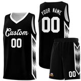 Custom White Mosaic Gradient Fashion Sports Uniform Basketball Jersey