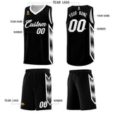 Custom White Mosaic Gradient Fashion Sports Uniform Basketball Jersey