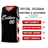 Custom Black Mosaic Gradient Fashion Sports Uniform Basketball Jersey