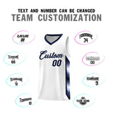 Custom White Mosaic Gradient Fashion Sports Uniform Basketball Jersey