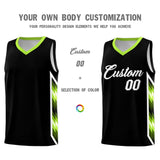 Custom Black Mosaic Gradient Fashion Sports Uniform Basketball Jersey
