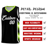 Custom Black Mosaic Gradient Fashion Sports Uniform Basketball Jersey