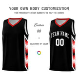 Custom Black Mosaic Gradient Fashion Sports Uniform Basketball Jersey