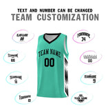 Custom Bright Green Mosaic Gradient Fashion Sports Uniform Basketball Jersey