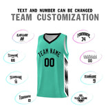 Custom Bright Green Mosaic Gradient Fashion Sports Uniform Basketball Jersey