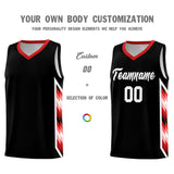 Custom Black Mosaic Gradient Fashion Sports Uniform Basketball Jersey