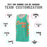 Custom Bright Green Side Lightning Pattern Sports Uniform Basketball Jersey