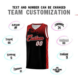 Custom Black Personalized Cloud Pattern Sports Sets Uniform Basketball Jersey