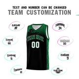 Custom Black Personalized Cloud Pattern Sports Sets Uniform Basketball Jersey