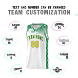 Custom White Personalized Cloud Pattern Sports Sets Uniform Basketball Jersey