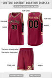 Custom For Adult Personalized Star Pattern Sports Uniform Basketball Jersey Text Logo Number