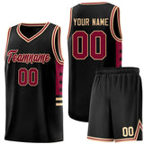 Custom Text Logo Number Personalized Star Fashion Pattern Sports Uniform Basketball Jersey For Youth