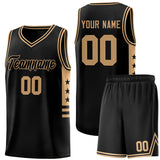 Custom Stitched Name Number Personalized Star Fashion Pattern Sports Uniform Basketball Jersey For Adult
