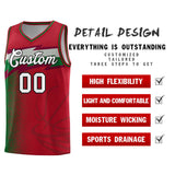 Custom Red Dot Scatter Graffiti Pattern Sports Uniform Basketball Jersey