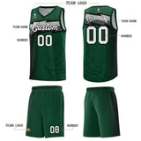 Custom Kelly Green Dot Scatter Graffiti Pattern Sports Uniform Basketball Jersey
