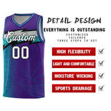 Custom Purple Dot Scatter Graffiti Pattern Sports Uniform Basketball Jersey